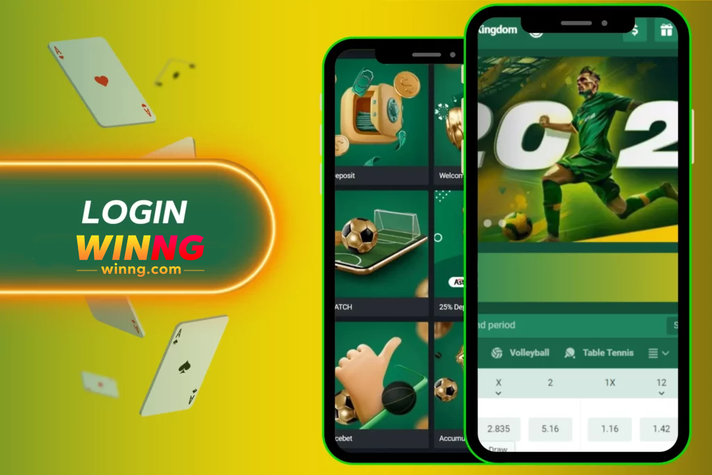 Login to Winng Betwinner